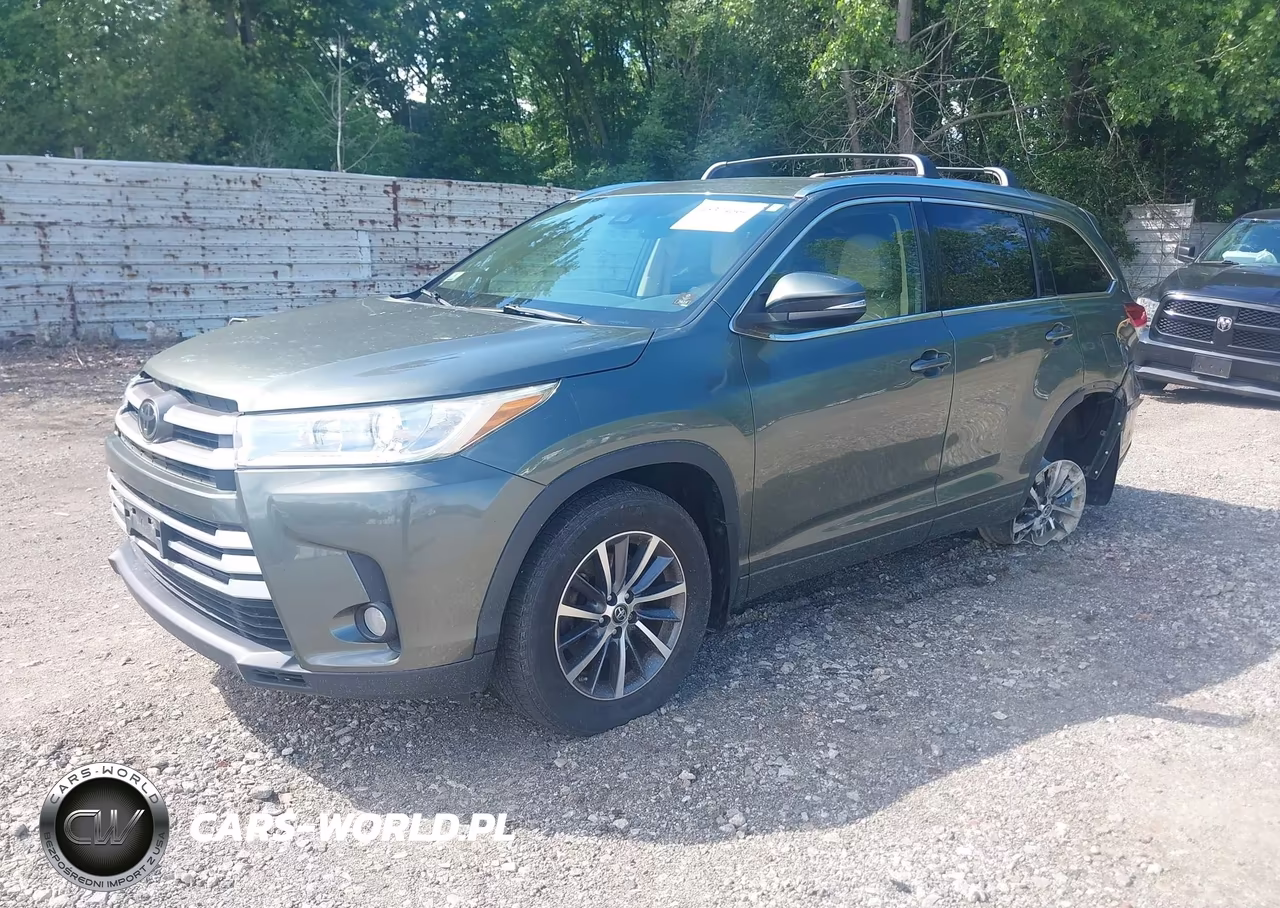 2017 Toyota Highlander Xle VIN:5TDJZRFH2HS482961 - 2
