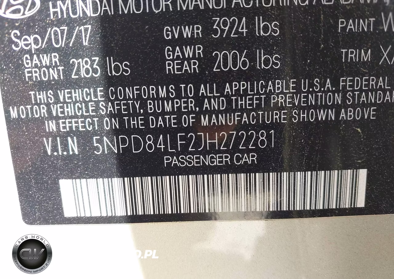 2018 Hyundai Elantra Value Edition VIN:5NPD84LF2JH272281 - 9