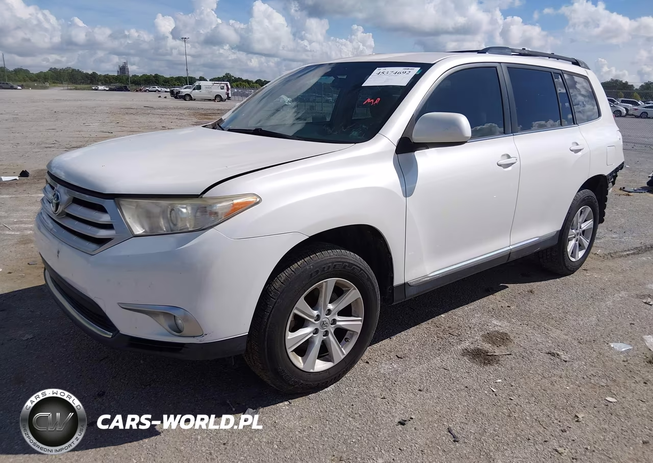 2013 Toyota Highlander Base Plus V6 VIN:5TDZK3EH9DS138575 - 2