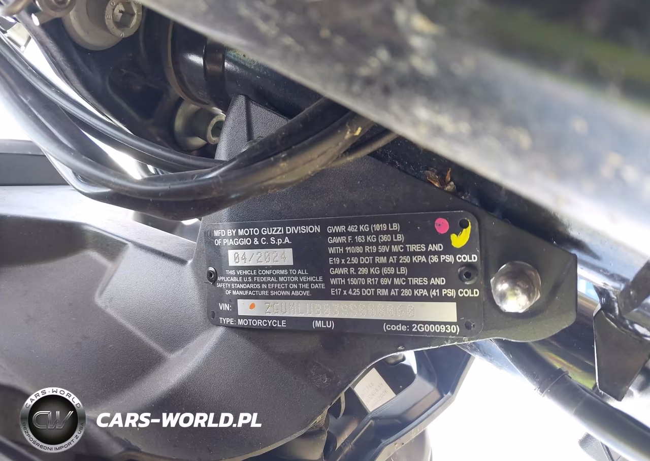 2025 Moto Guzzi V85 Tt VIN:ZGUMLUB03SS000060 - 10