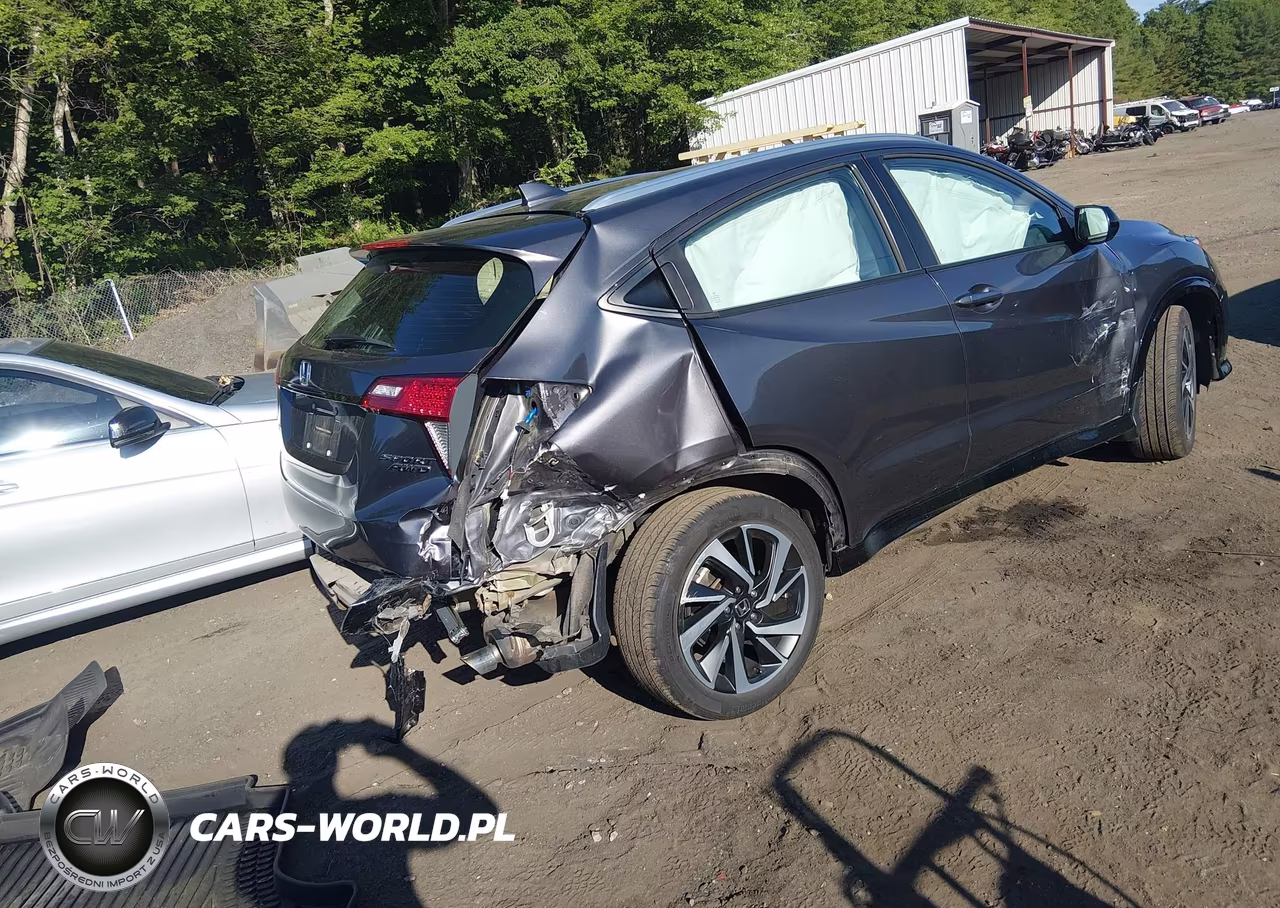 2020 Honda Hr-V Awd Sport VIN:3CZRU6H16LM722774 - 4