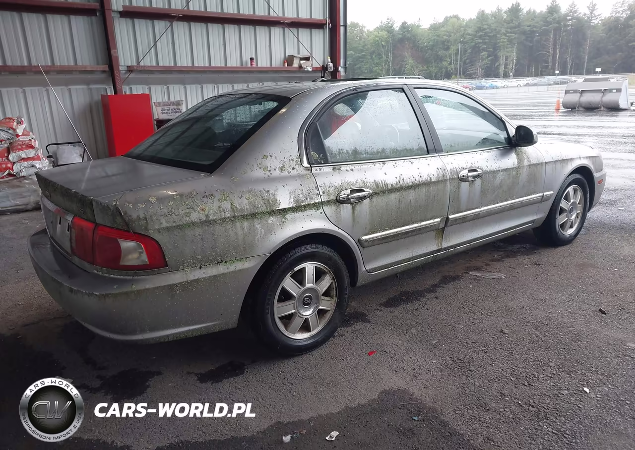 2003 Kia Optima Lx-Se VIN:KNAGD126135228488 - 4