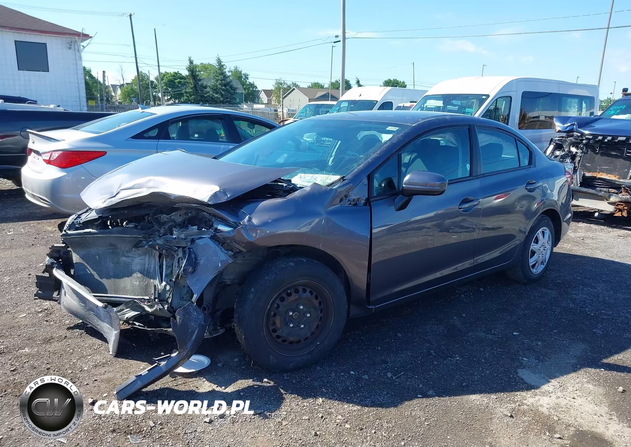 2015 Honda Civic Lx VIN:19XFB2F52FE082462 - 2