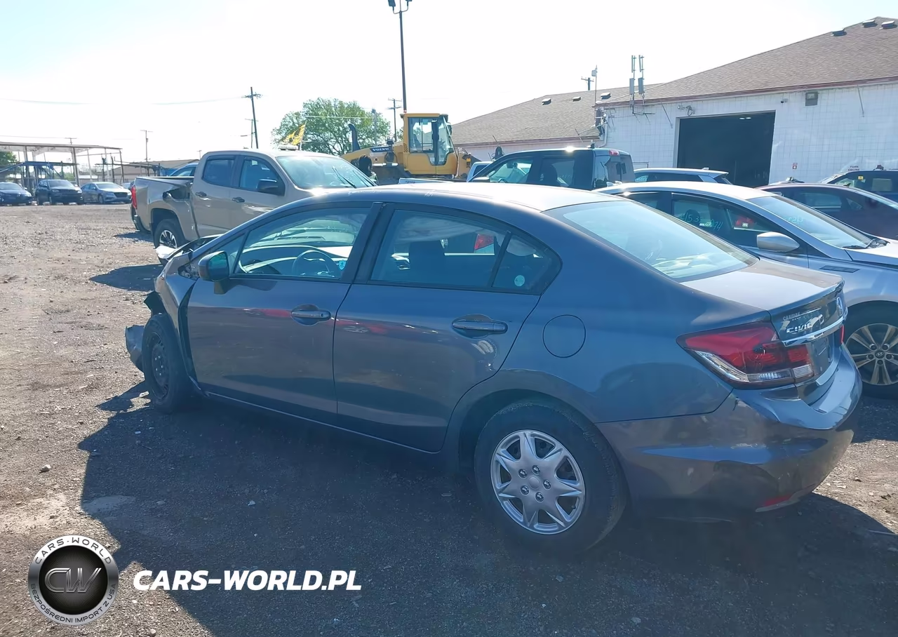 2015 Honda Civic Lx VIN:19XFB2F52FE082462 - 3