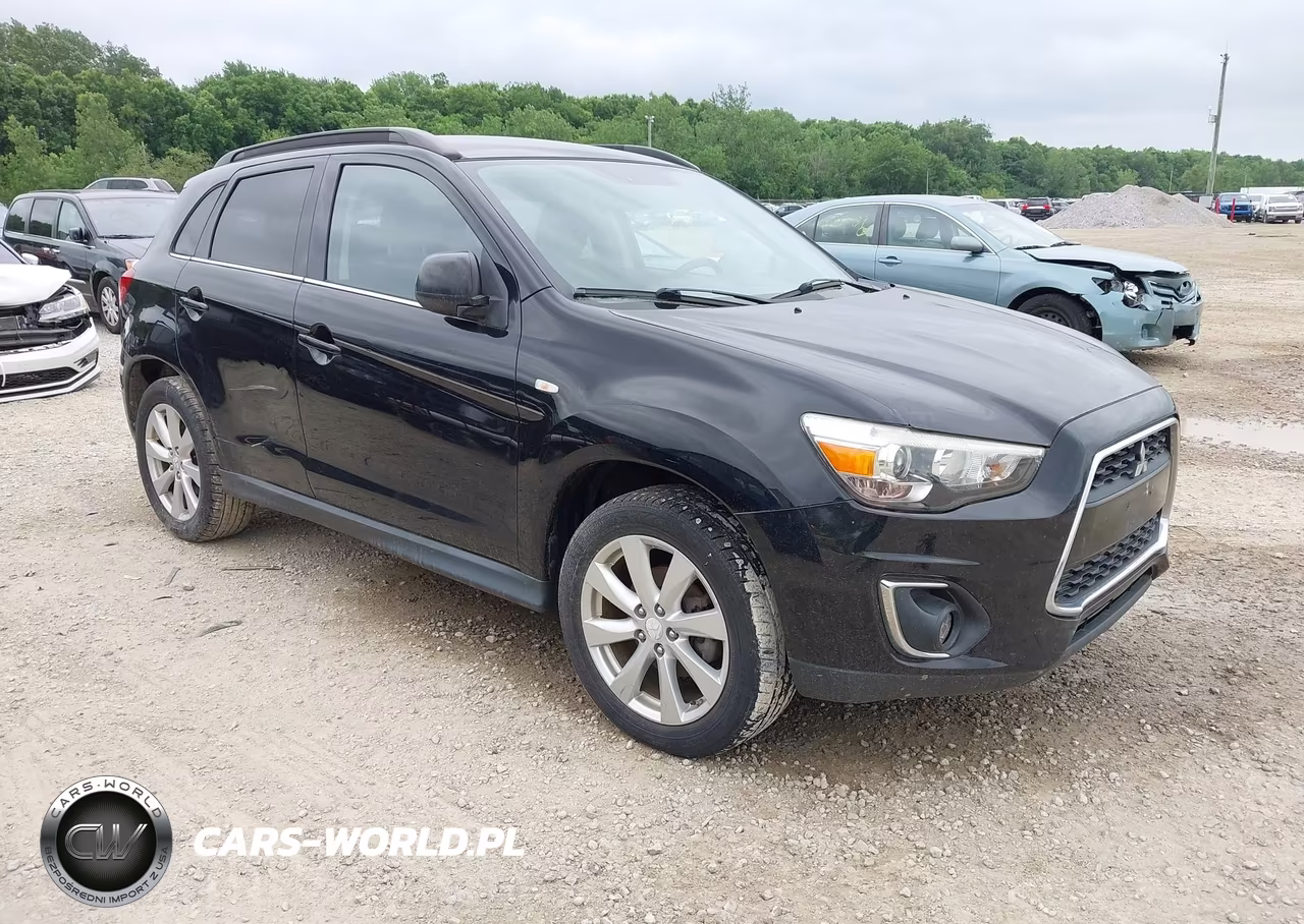 2013 Mitsubishi Outlander Sport Se VIN:4A4AP4AU0DE021330 - 1
