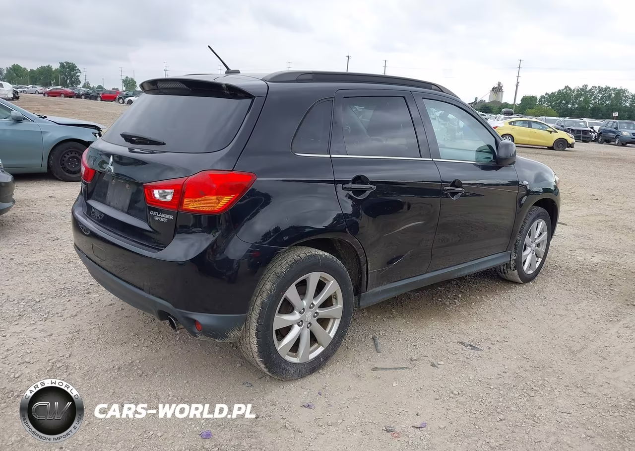 2013 Mitsubishi Outlander Sport Se VIN:4A4AP4AU0DE021330 - 4