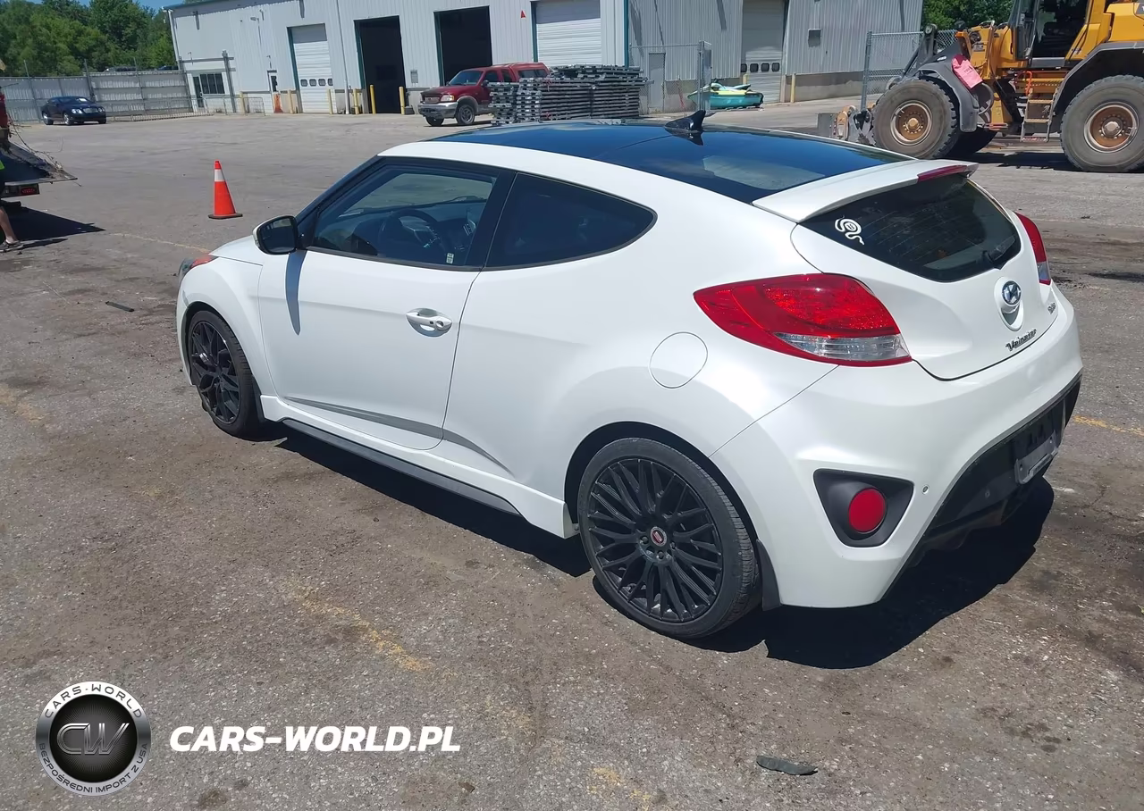 2016 Hyundai Veloster Turbo VIN:KMHTC6AE9GU286737 - 3