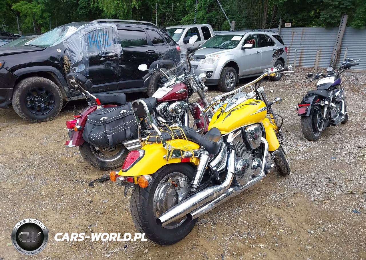 2008 Honda Vtx1300 C VIN:1HFSC55098A400219 - 4