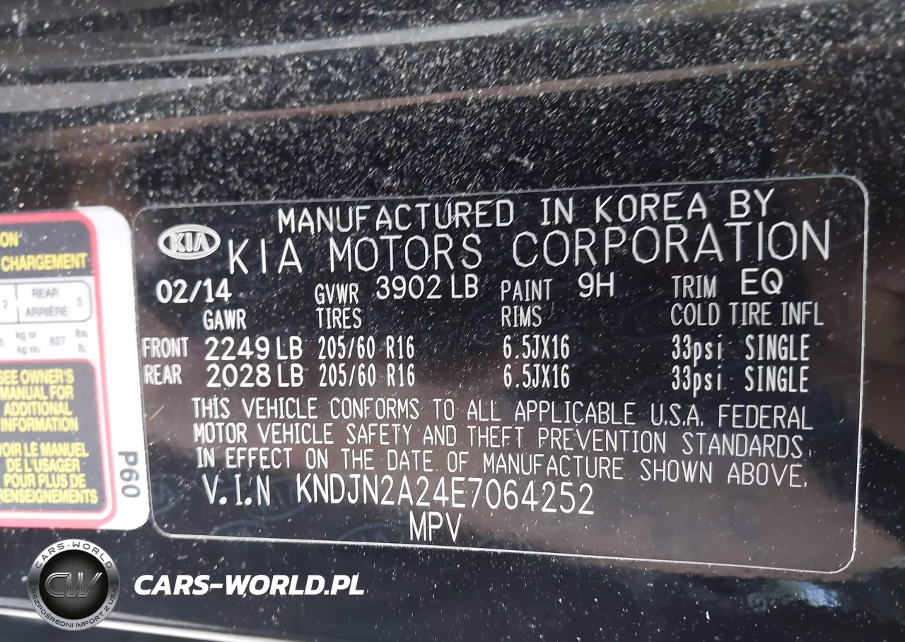2014 Kia Soul VIN:KNDJN2A24E7064252 - 9