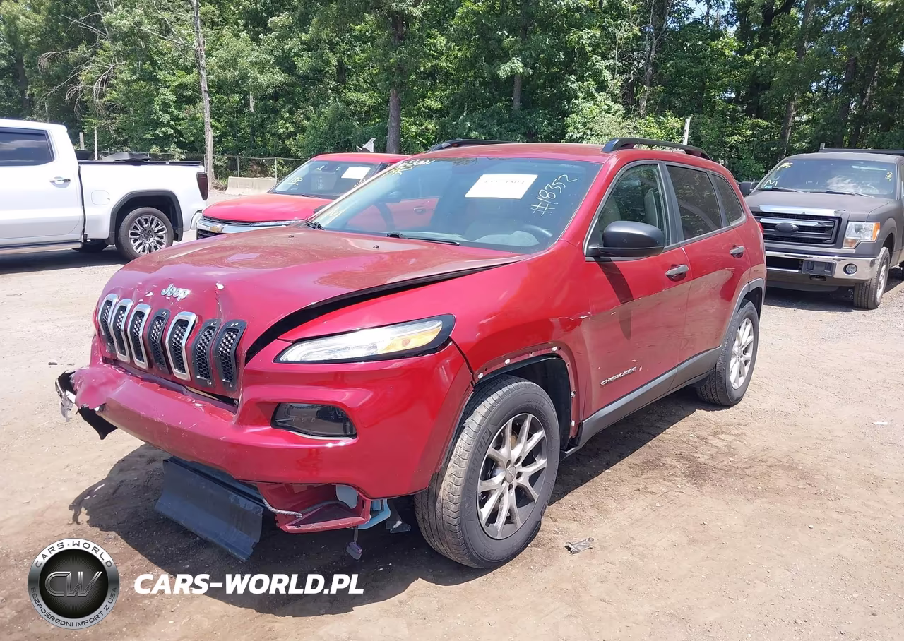 2016 Jeep Cherokee Sport VIN:1C4PJMABXGW109625 - 2