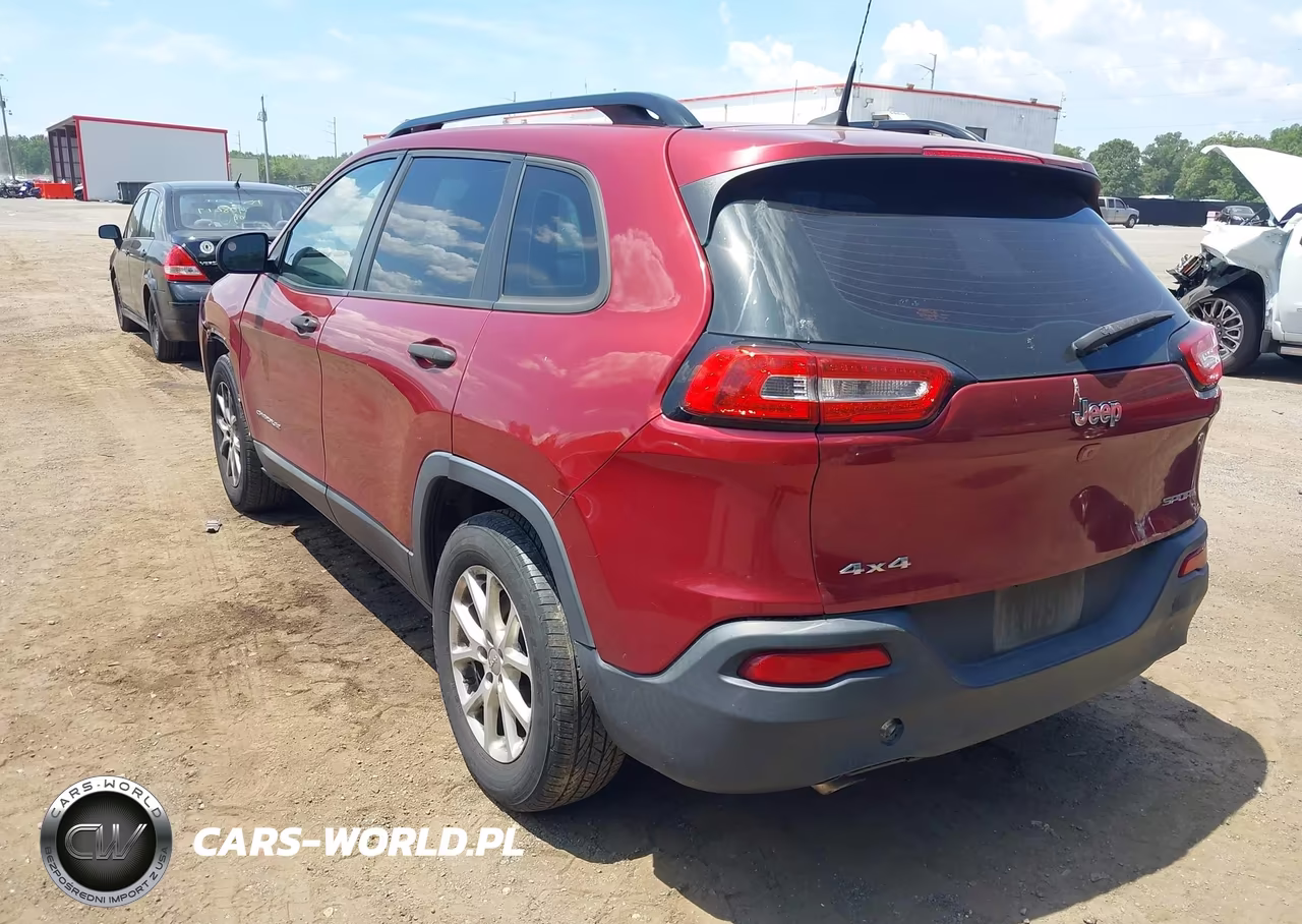 2016 Jeep Cherokee Sport VIN:1C4PJMABXGW109625 - 3