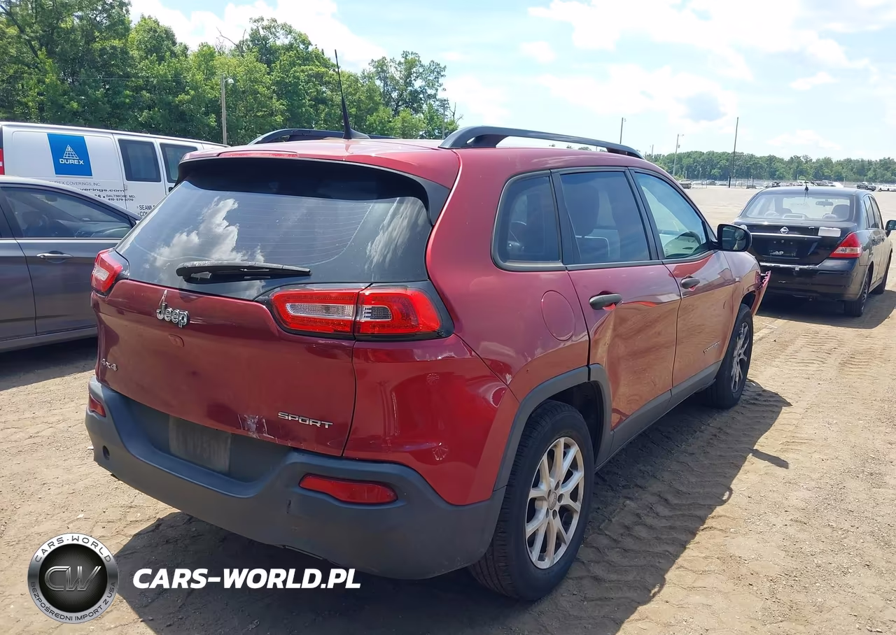 2016 Jeep Cherokee Sport VIN:1C4PJMABXGW109625 - 4
