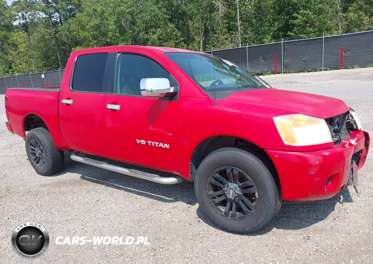 2008 Nissan Titan Xe VIN:1N6AA07DX8N326572 - 1
