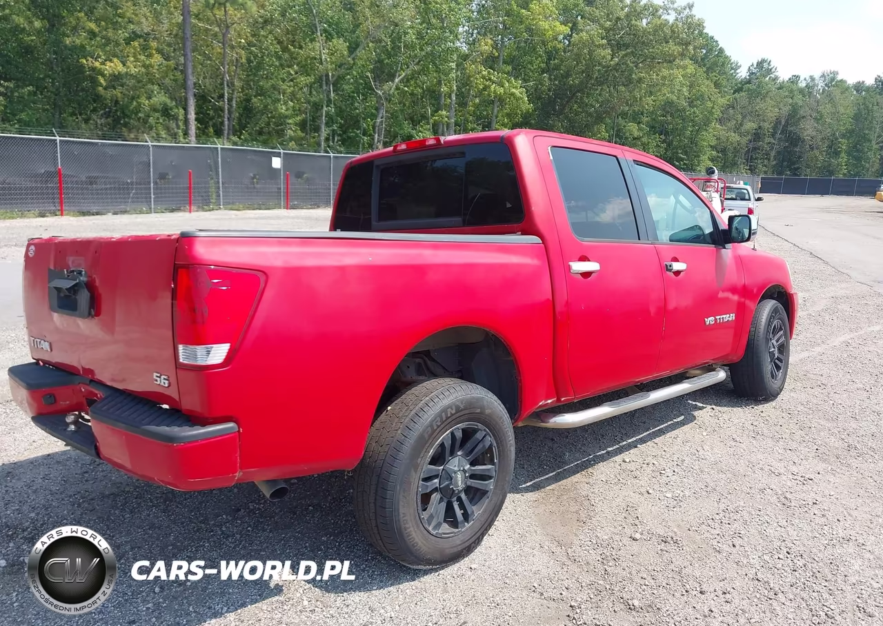 2008 Nissan Titan Xe VIN:1N6AA07DX8N326572 - 4