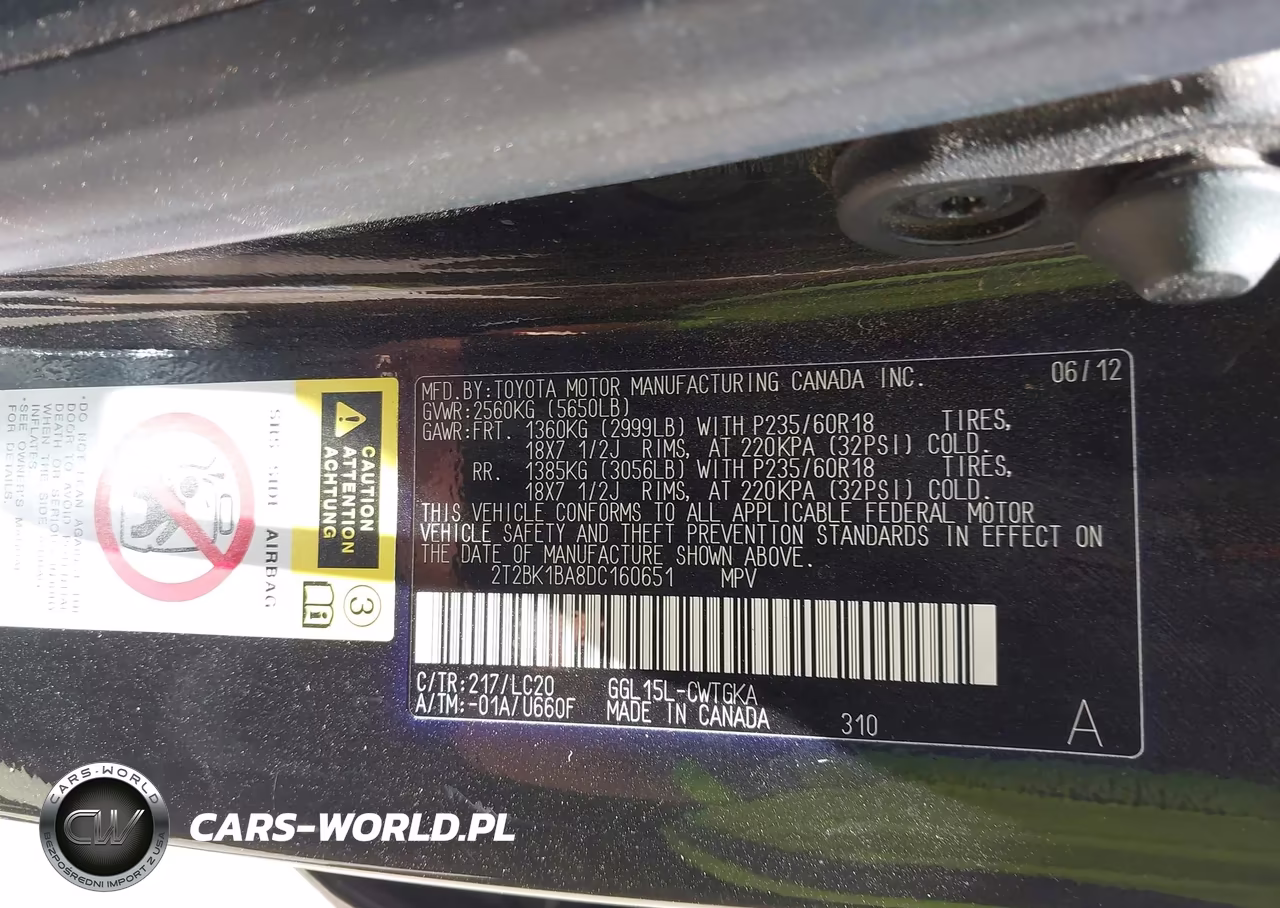 2013 Lexus Rx 350 VIN:2T2BK1BA8DC160651 - 9