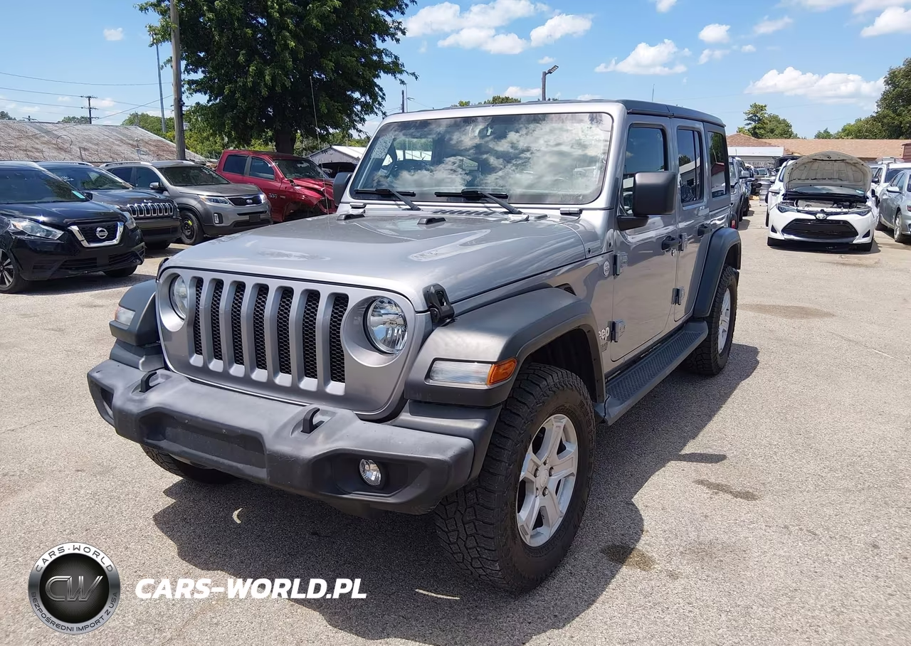 2020 Jeep Wrangler Unlimited Sport S 4X4 VIN:1C4HJXDN5LW198896 - 2