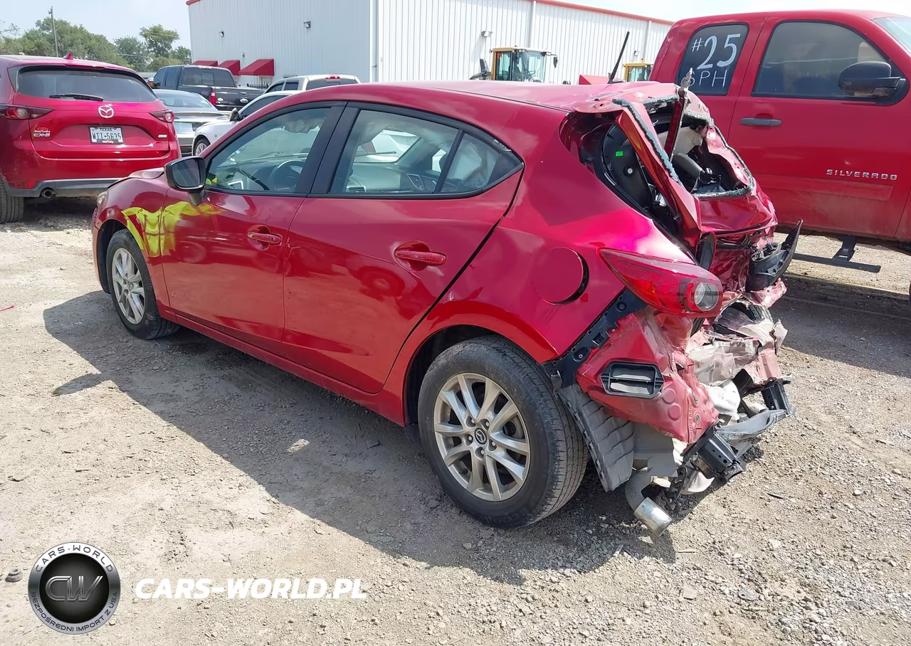 2017 Mazda Mazda3 Sport VIN:3MZBN1K76HM116383 - 3