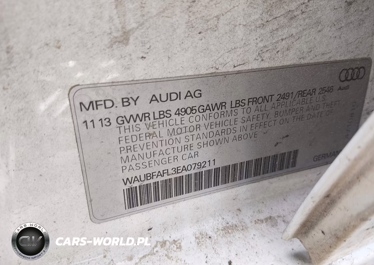 2014 Audi A4 2.0T Premium VIN:WAUBFAFL3EA079211 - 9