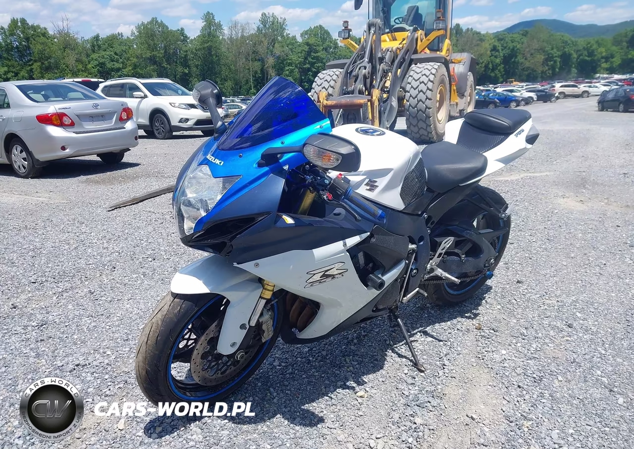 2011 Suzuki Gsx750 VIN:JS1GR7MA1B2100450 - 2