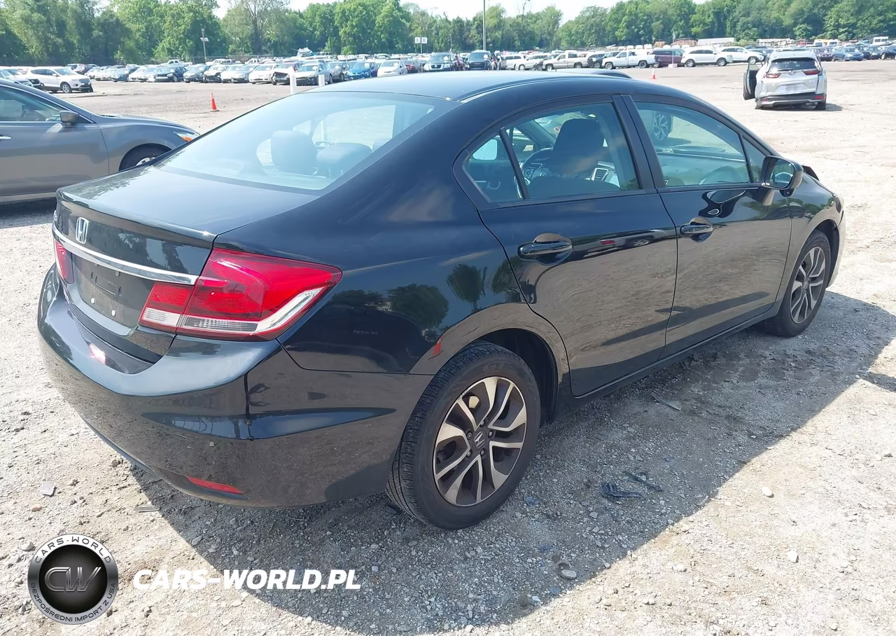 2015 Honda Civic Ex VIN:19XFB2F8XFE285917 - 4