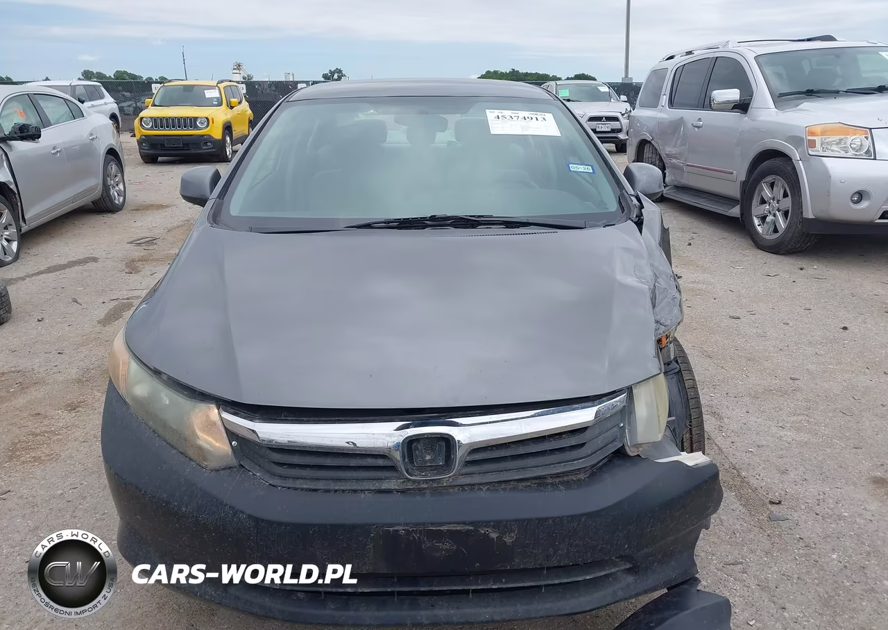 2012 Honda Civic Lx VIN:19XFB2F53CE076133 - 12