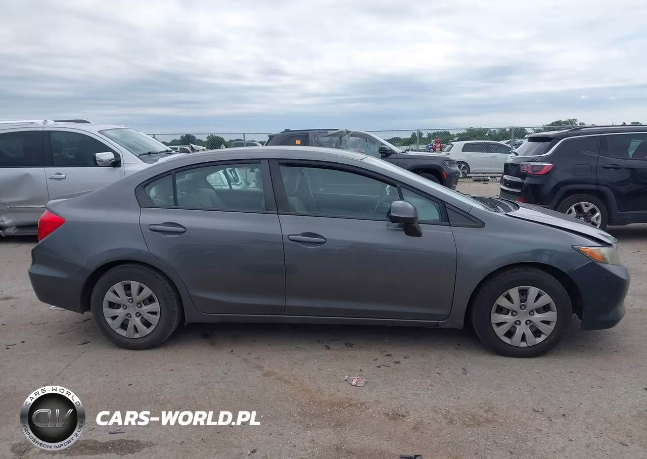 2012 Honda Civic Lx VIN:19XFB2F53CE076133 - 13