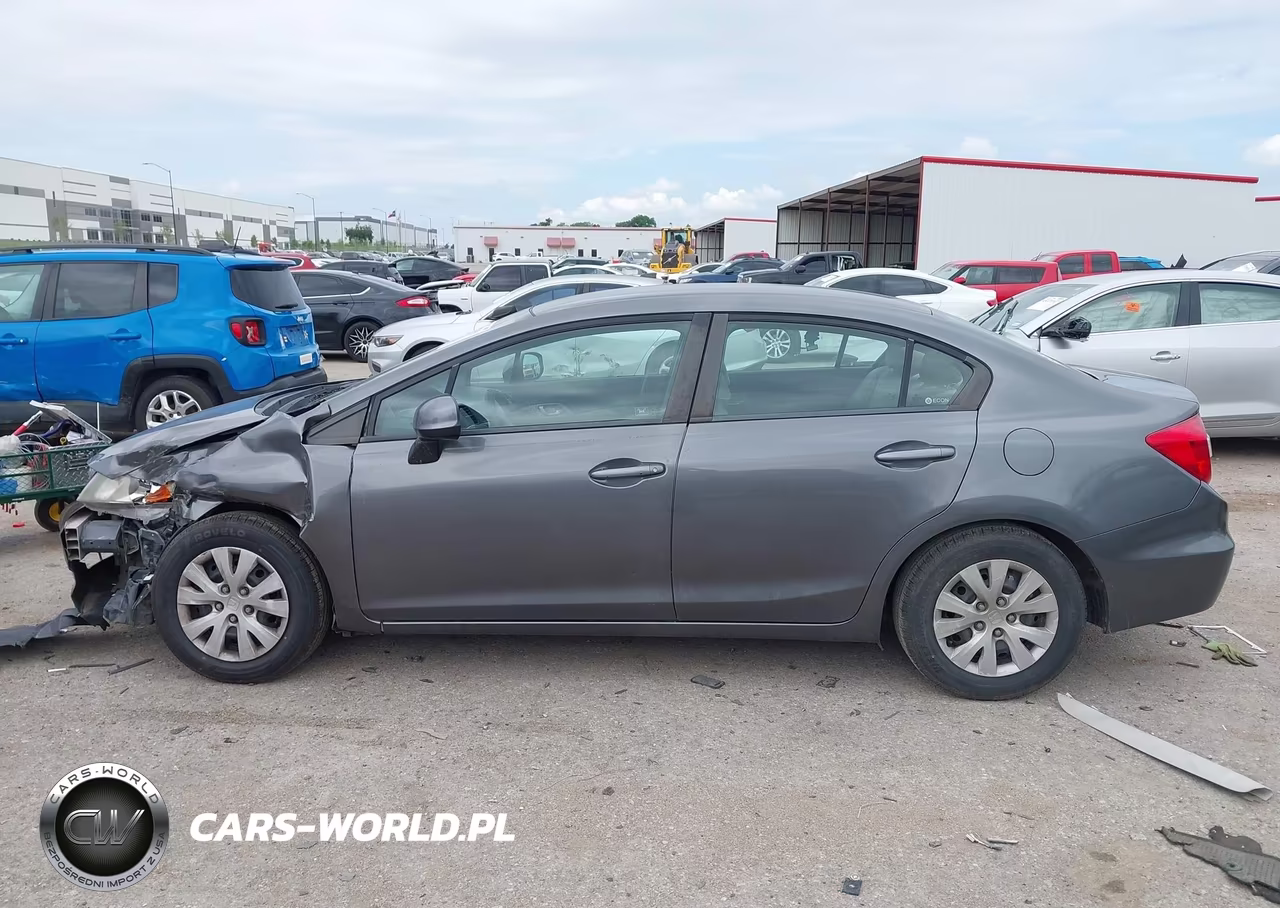 2012 Honda Civic Lx VIN:19XFB2F53CE076133 - 14