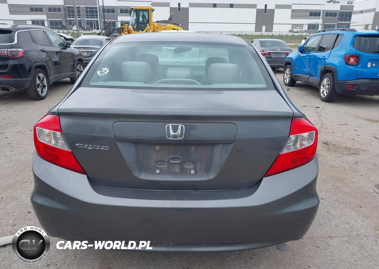 2012 Honda Civic Lx VIN:19XFB2F53CE076133 - 16