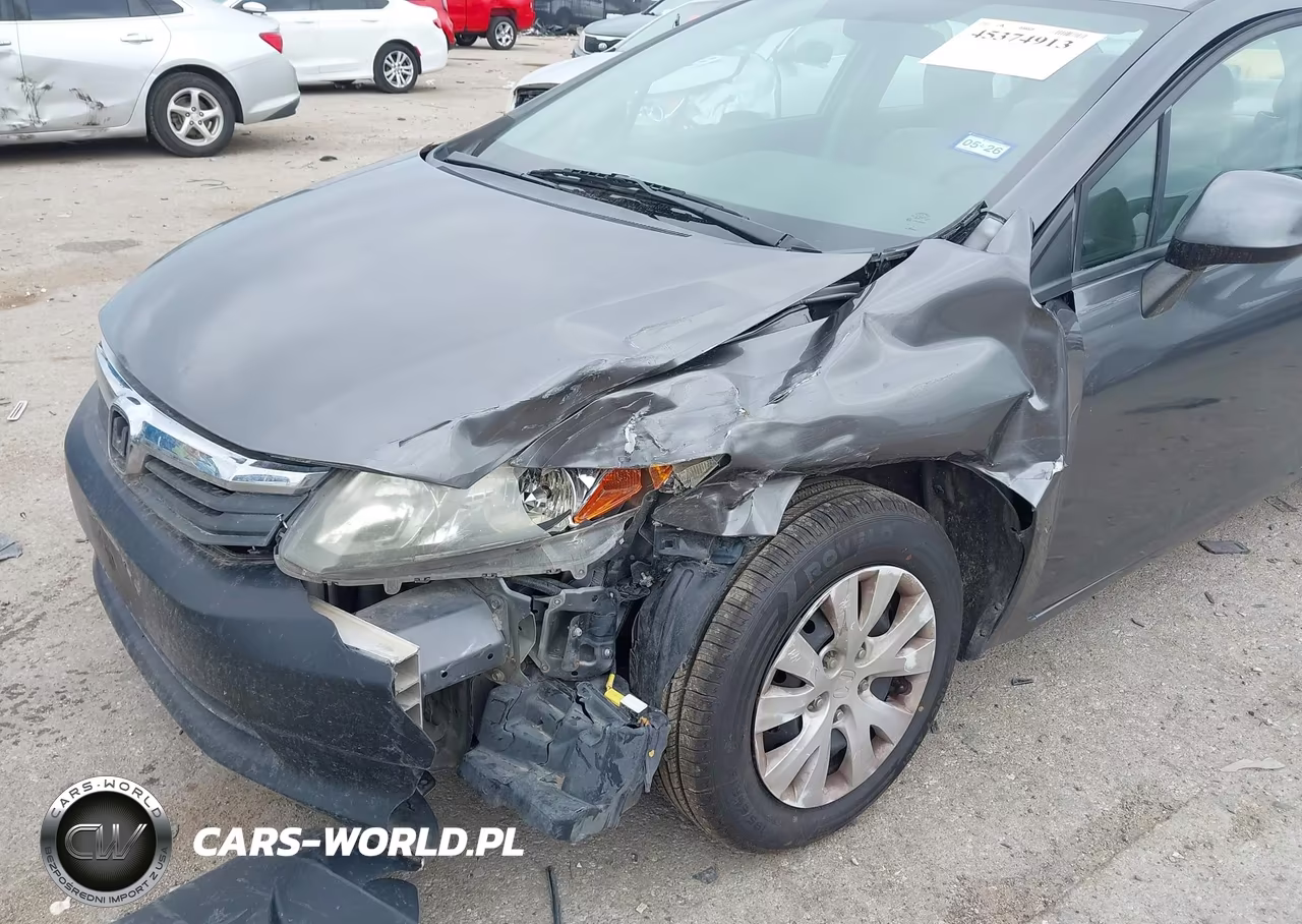 2012 Honda Civic Lx VIN:19XFB2F53CE076133 - 6