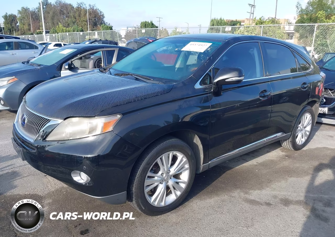 2010 Lexus Rx 450H VIN:JTJZB1BA3A2401350 - 2