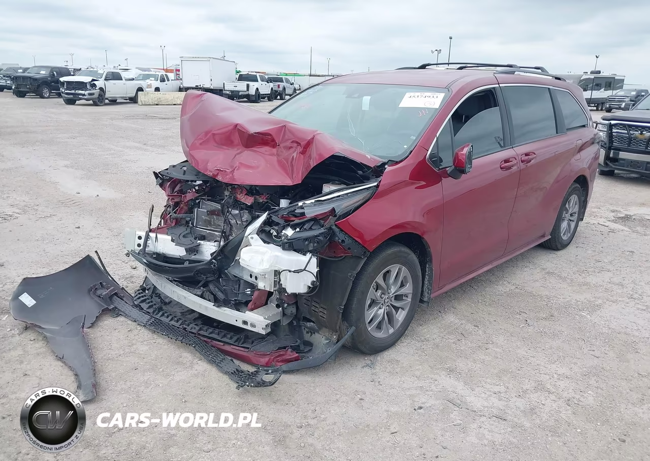 2025 Toyota Sienna Le VIN:5TDKRKEC0SS248374 - 2