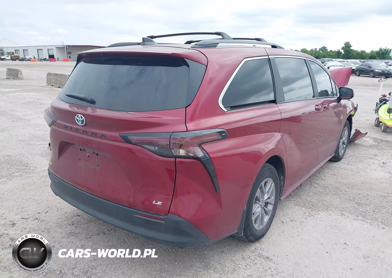 2025 Toyota Sienna Le VIN:5TDKRKEC0SS248374 - 4
