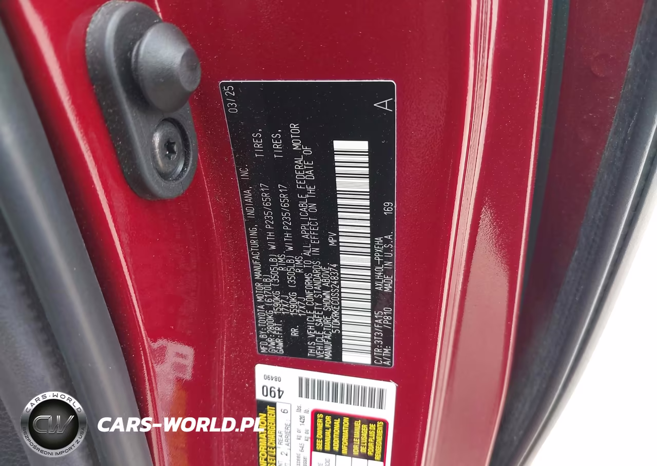 2025 Toyota Sienna Le VIN:5TDKRKEC0SS248374 - 9