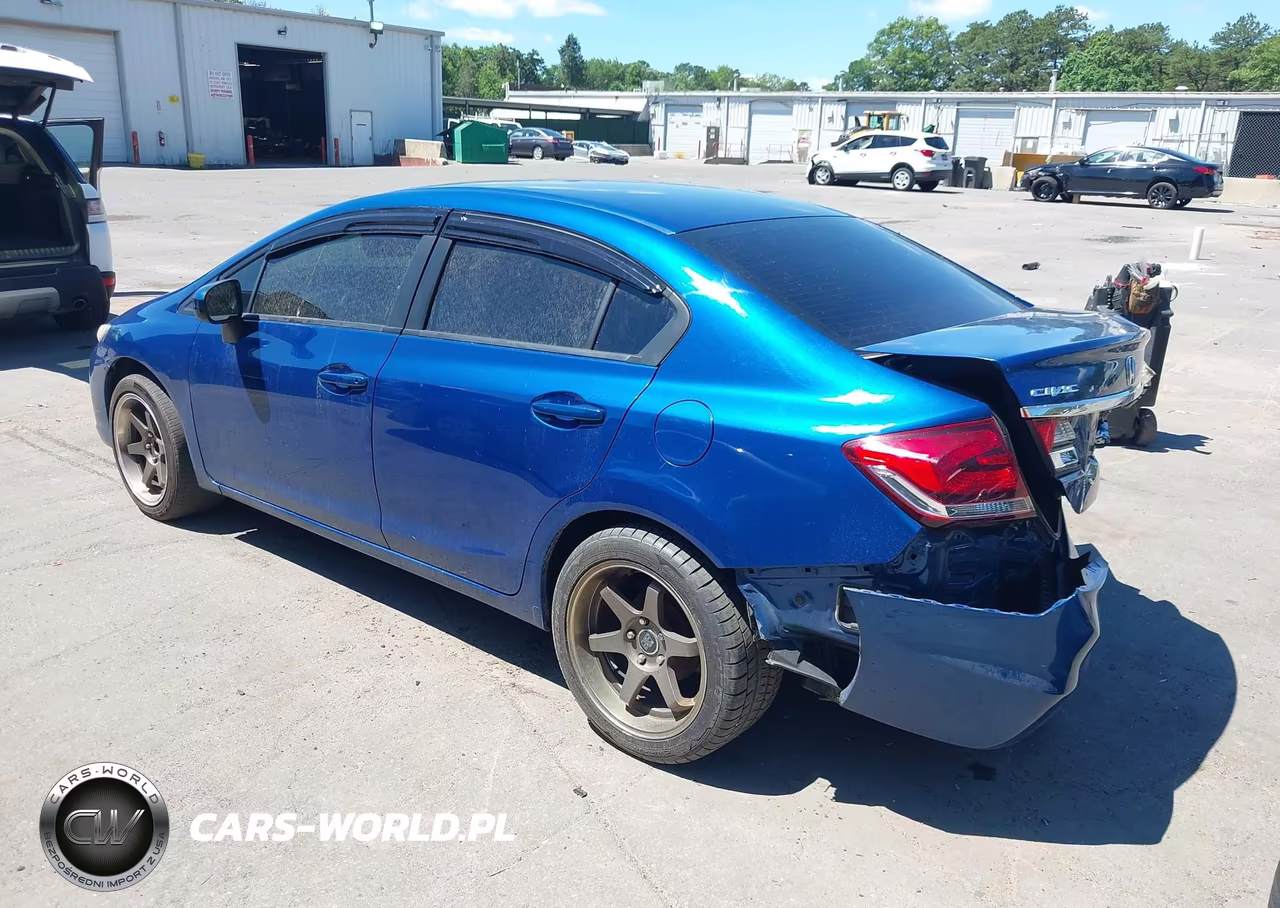 2014 Honda Civic Lx VIN:19XFB2F58EE214798 - 3