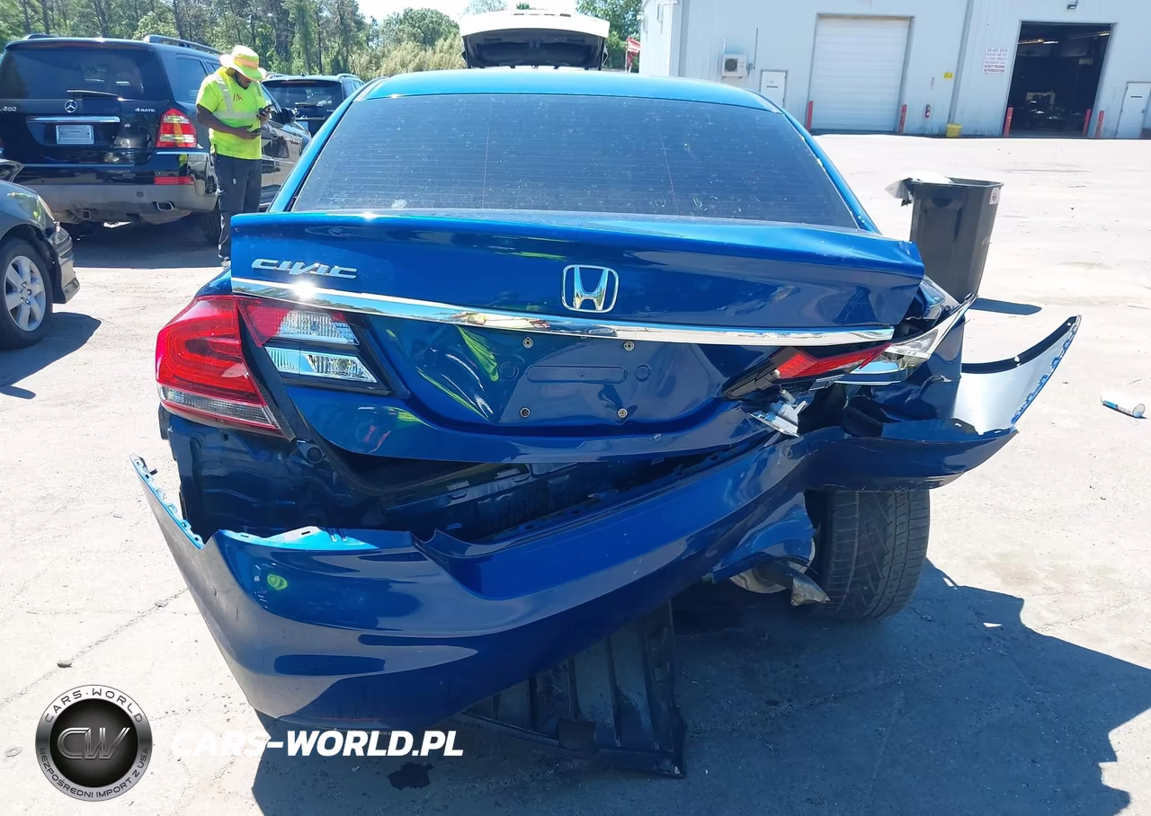 2014 Honda Civic Lx VIN:19XFB2F58EE214798 - 6
