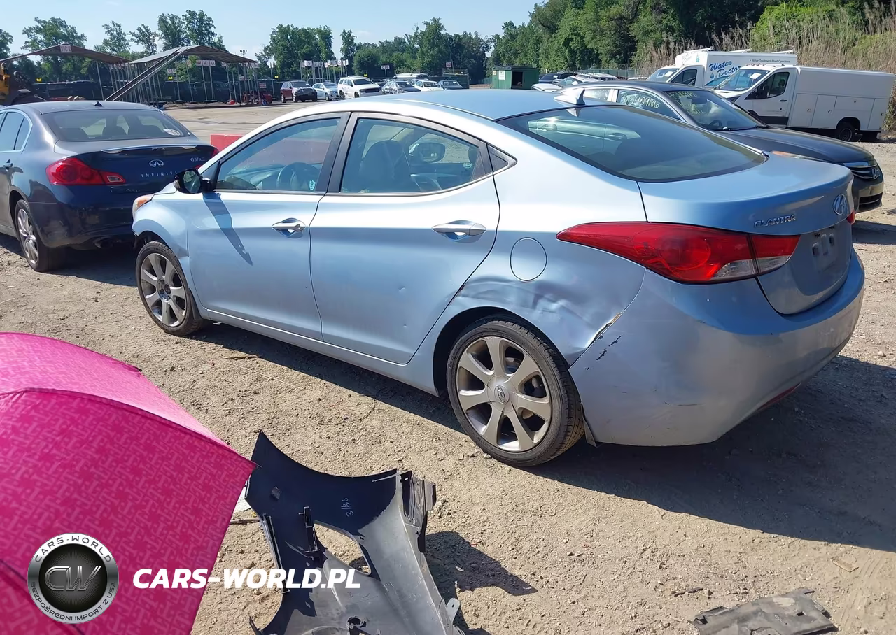 2013 Hyundai Elantra Limited VIN:KMHDH4AE8DU695141 - 3