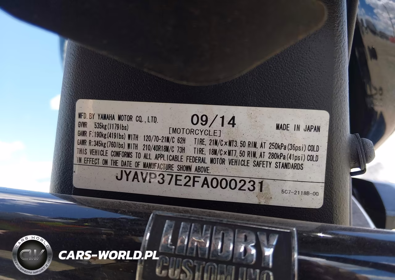 2015 Yamaha Xv1900 Cu VIN:JYAVP37E2FA000231 - 10