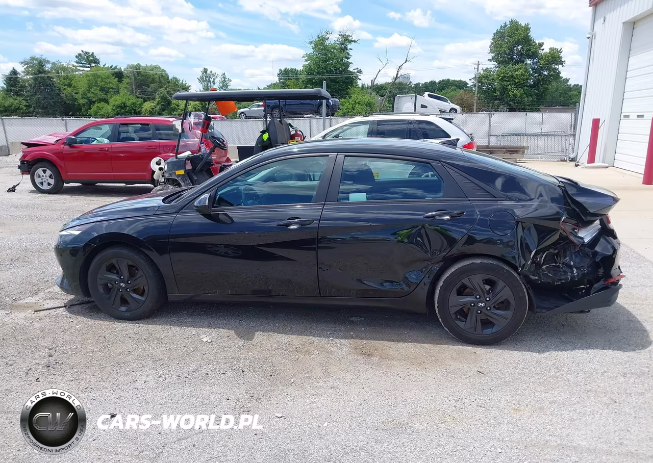 2021 Hyundai Elantra Sel VIN:5NPLS4AG2MH016350 - 14