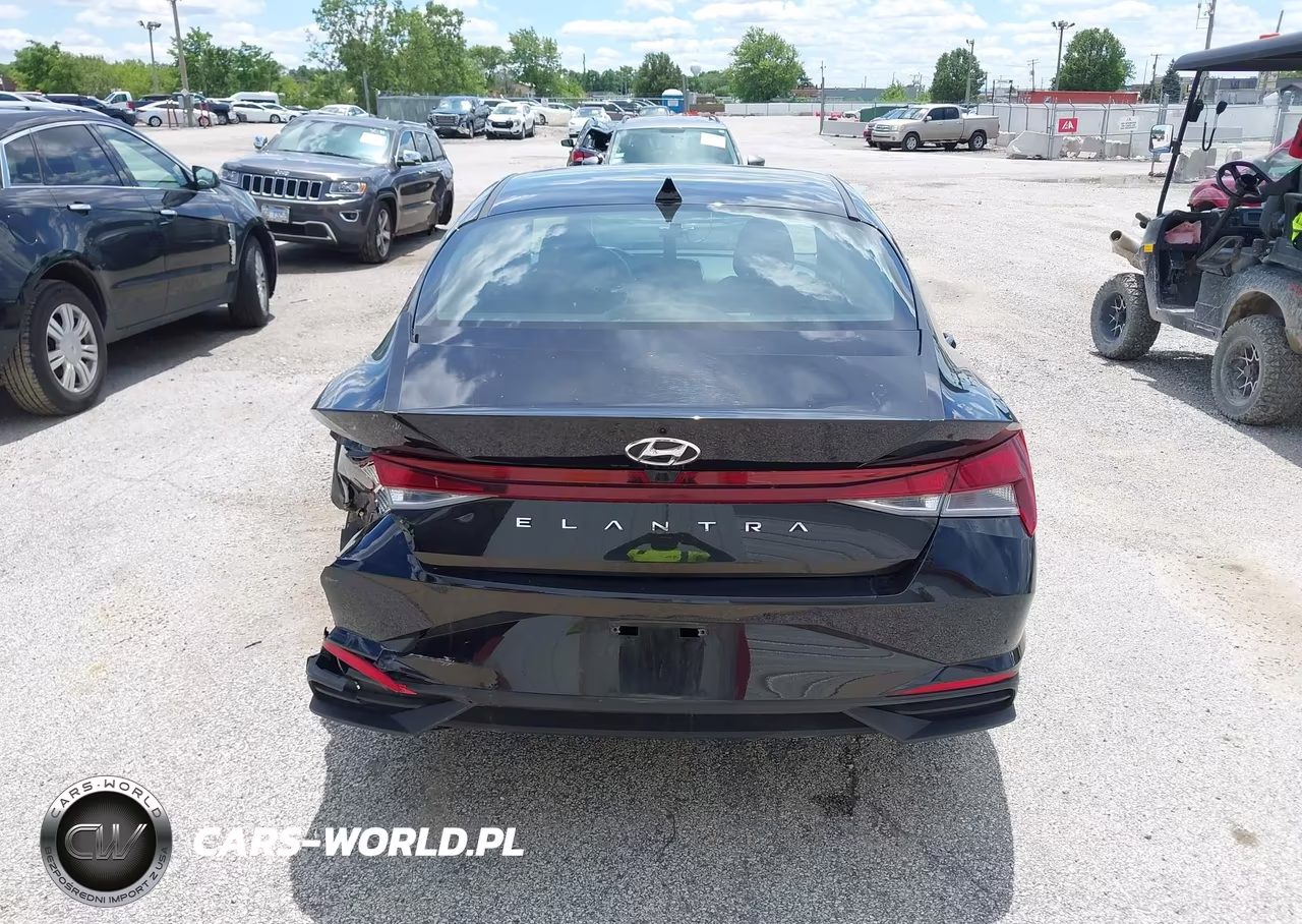 2021 Hyundai Elantra Sel VIN:5NPLS4AG2MH016350 - 16