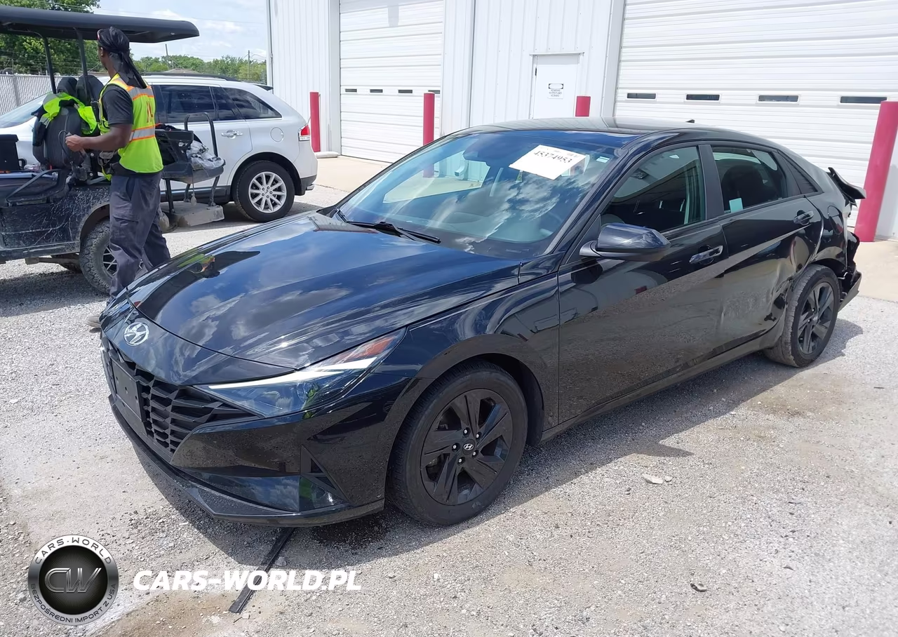 2021 Hyundai Elantra Sel VIN:5NPLS4AG2MH016350 - 2