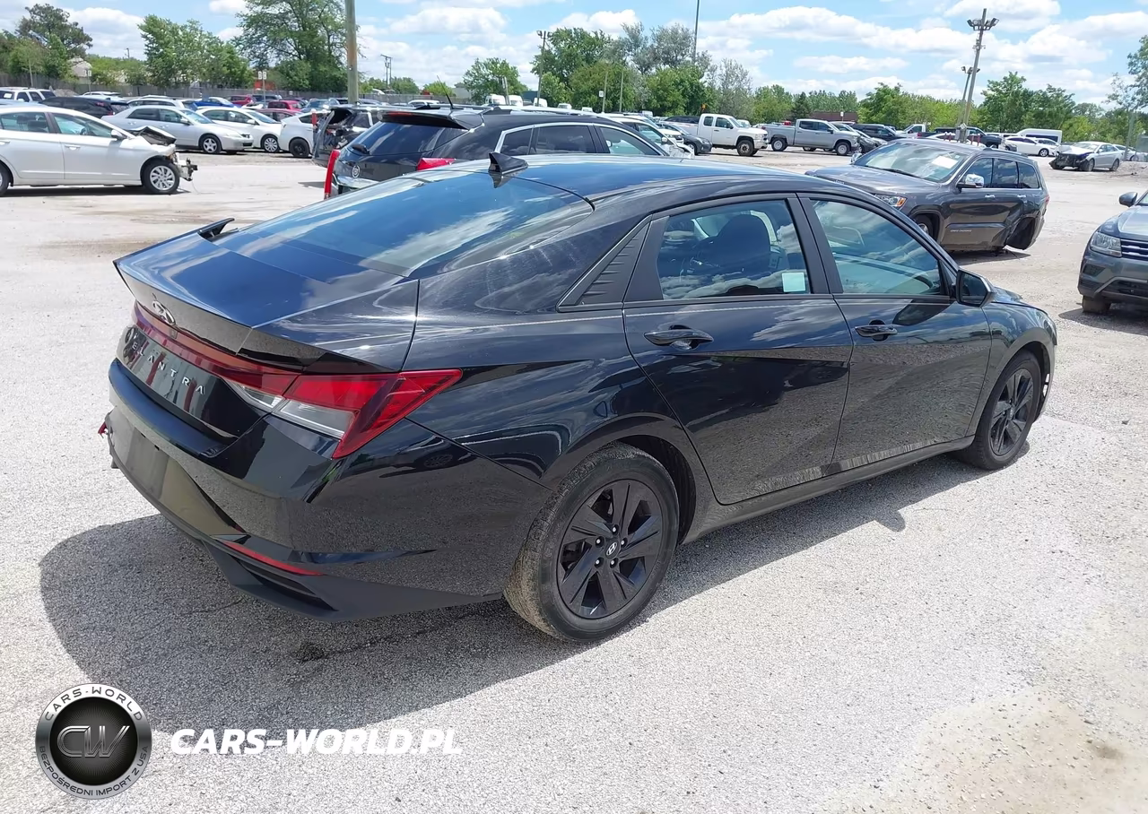 2021 Hyundai Elantra Sel VIN:5NPLS4AG2MH016350 - 4