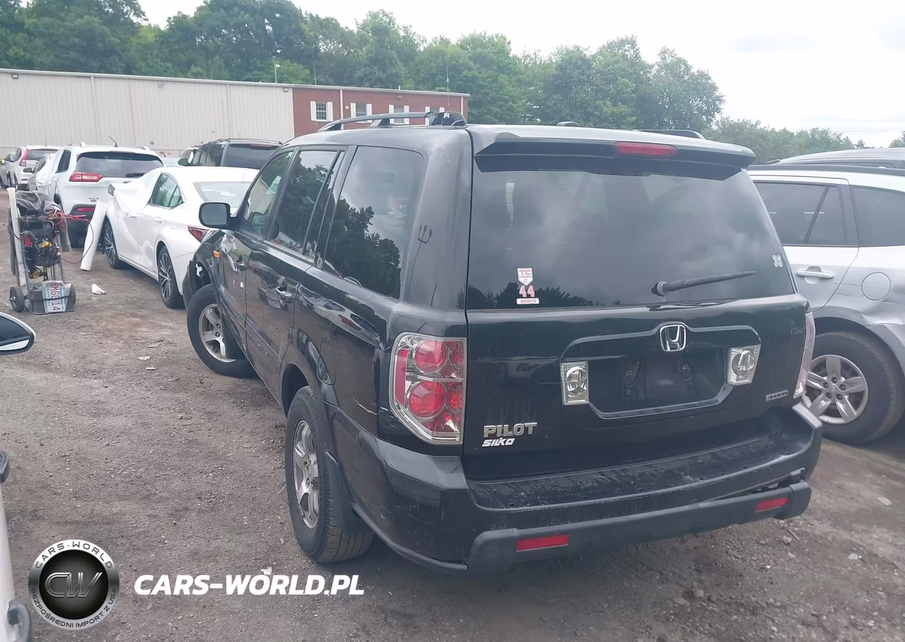 2008 Honda Pilot Ex-L VIN:5FNYF18528B021579 - 3