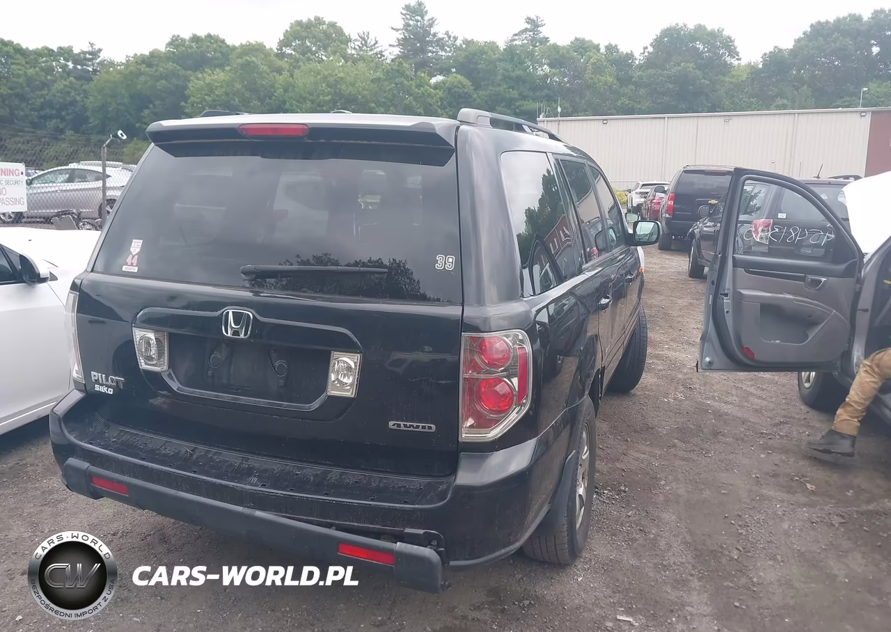 2008 Honda Pilot Ex-L VIN:5FNYF18528B021579 - 4