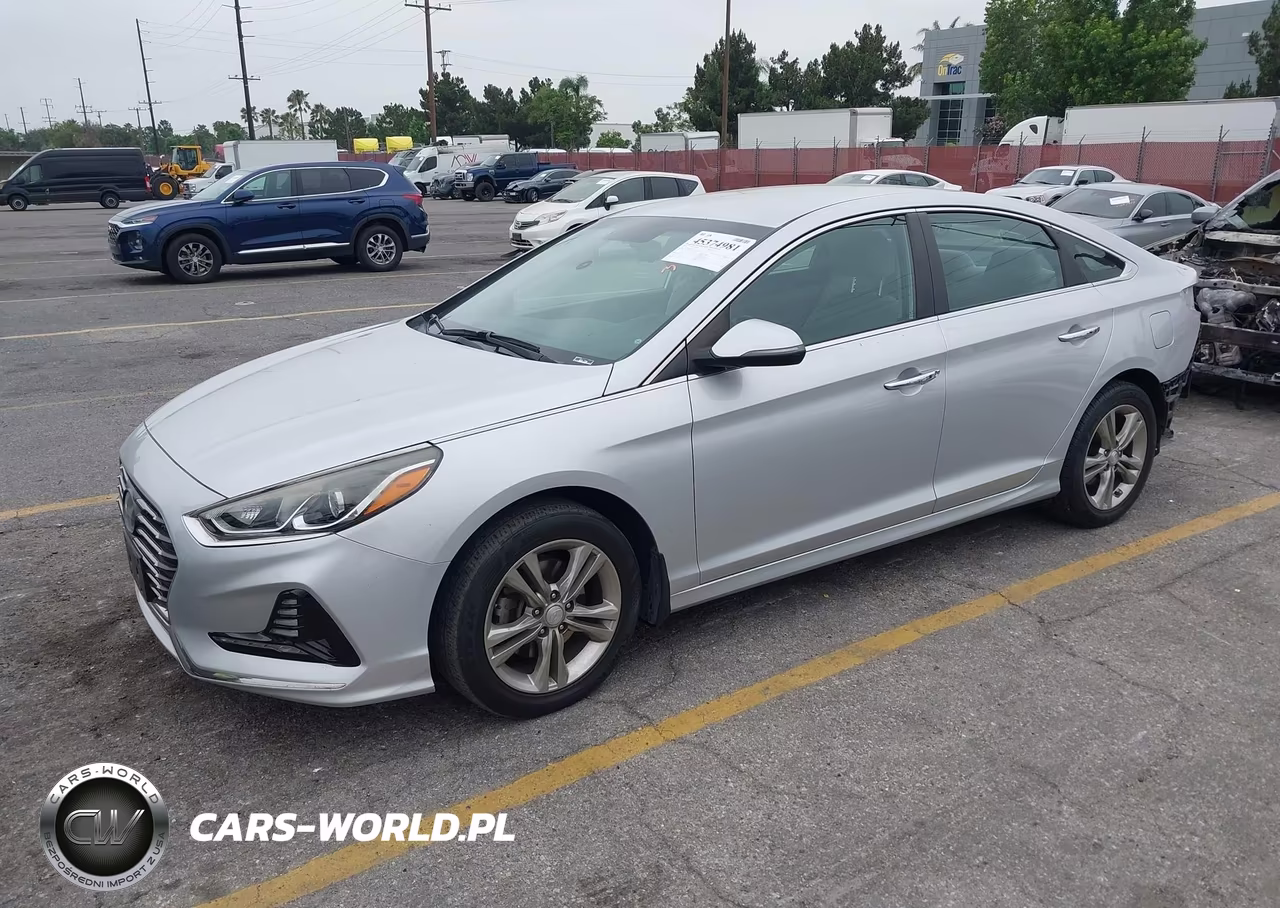 2018 Hyundai Sonata Sel VIN:5NPE34AF2JH620795 - 2