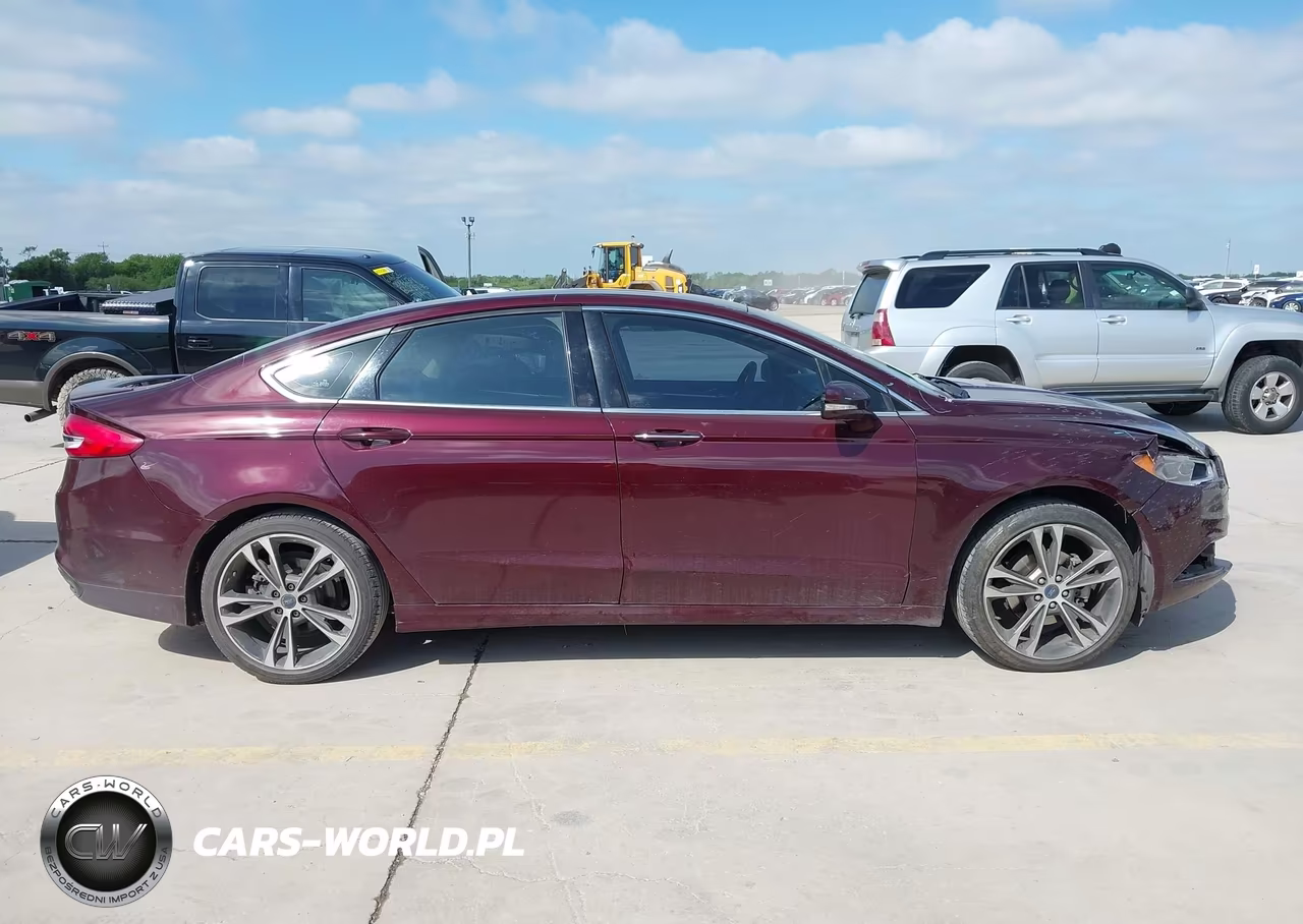2017 Ford Fusion Titanium VIN:3FA6P0K97HR214597 - 13