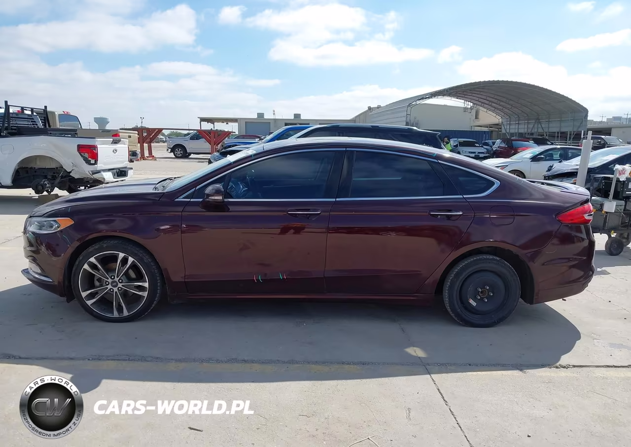 2017 Ford Fusion Titanium VIN:3FA6P0K97HR214597 - 14
