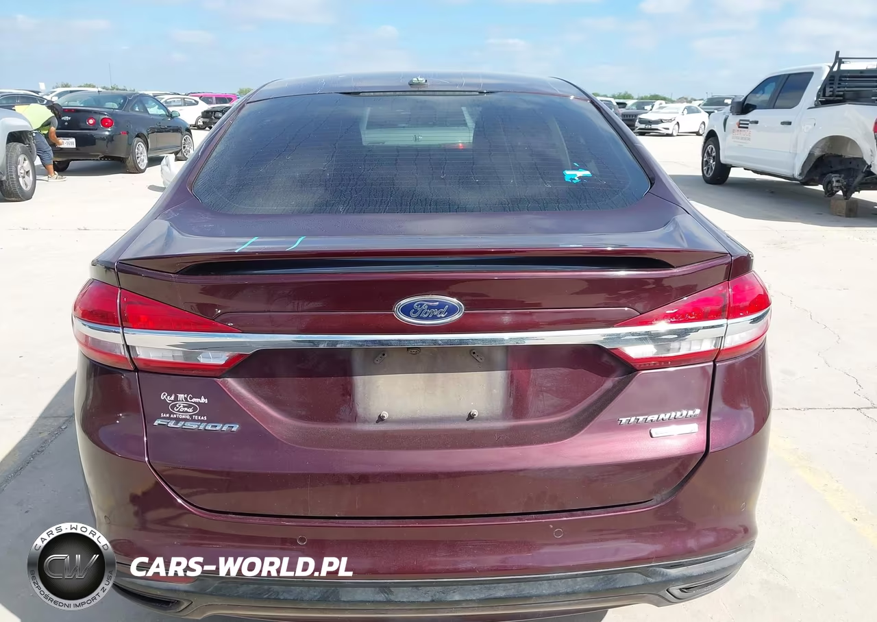 2017 Ford Fusion Titanium VIN:3FA6P0K97HR214597 - 16