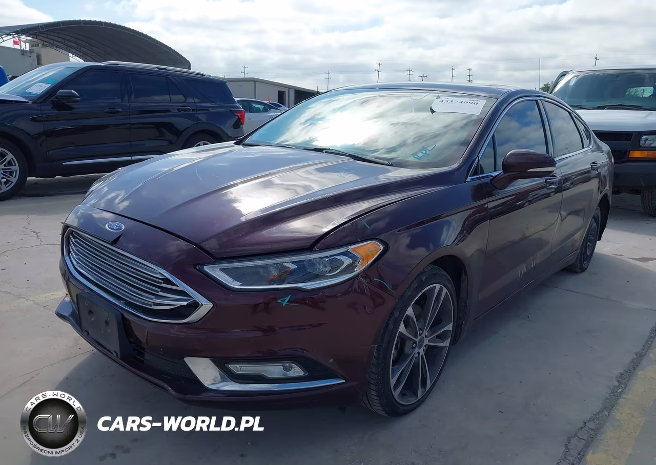 2017 Ford Fusion Titanium VIN:3FA6P0K97HR214597 - 2