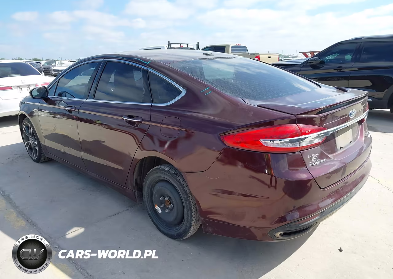 2017 Ford Fusion Titanium VIN:3FA6P0K97HR214597 - 3