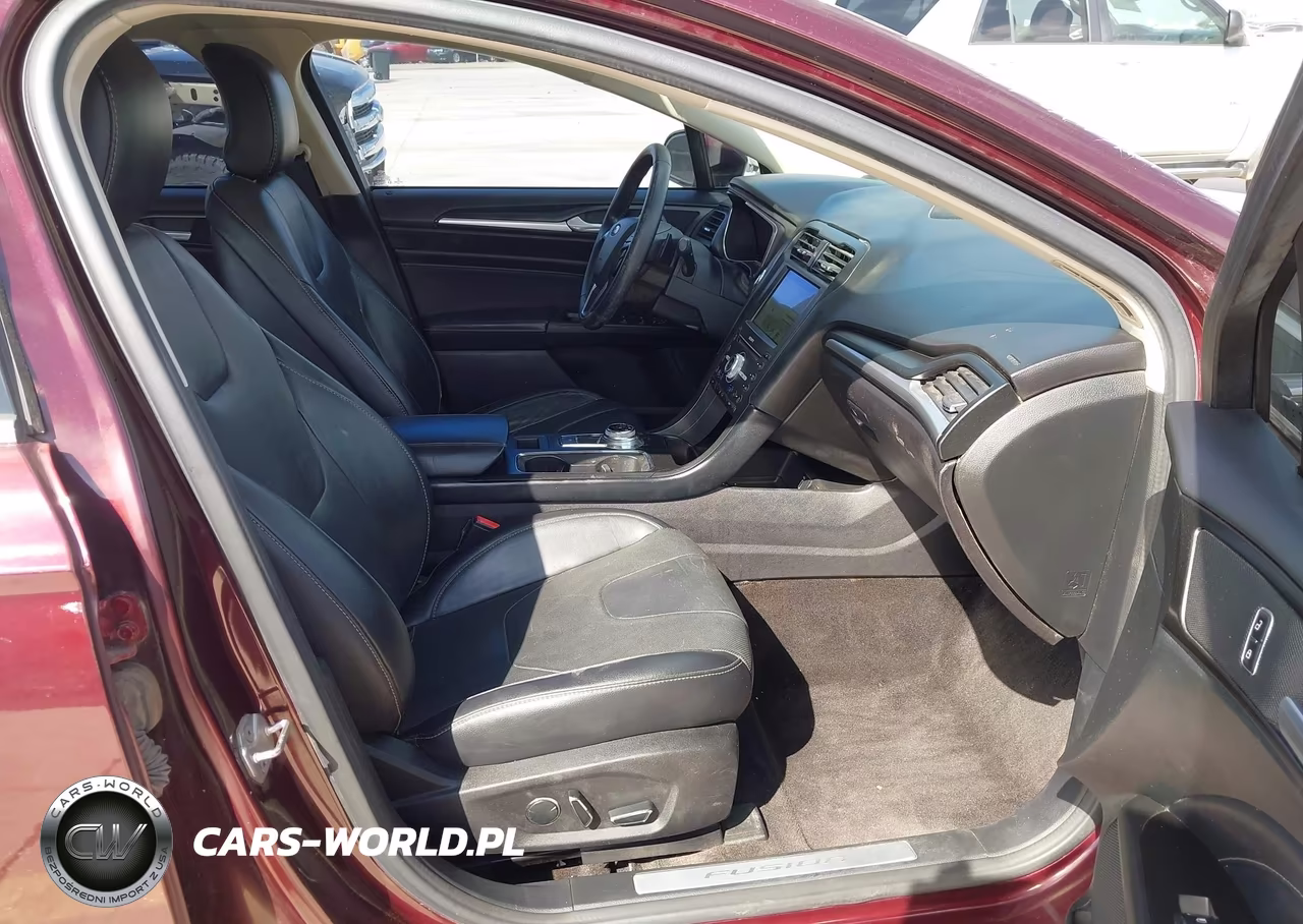 2017 Ford Fusion Titanium VIN:3FA6P0K97HR214597 - 5